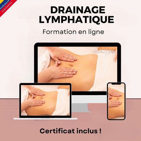 Formation en ligne Drainage lymphatique colombien corps
