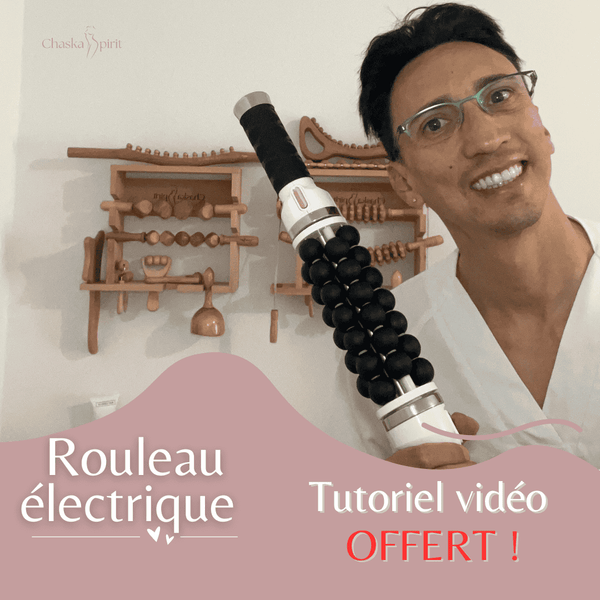 Rouleau électrique professionnel pour massage