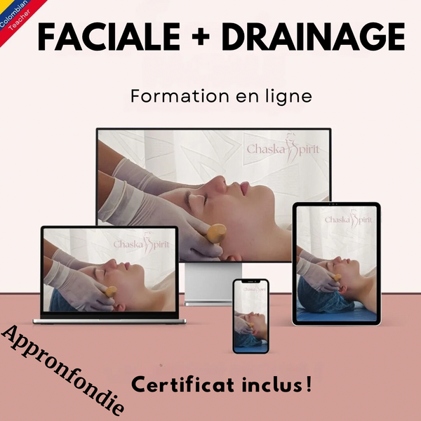 Formation en ligne Maderothérapie Faciale + Drainage