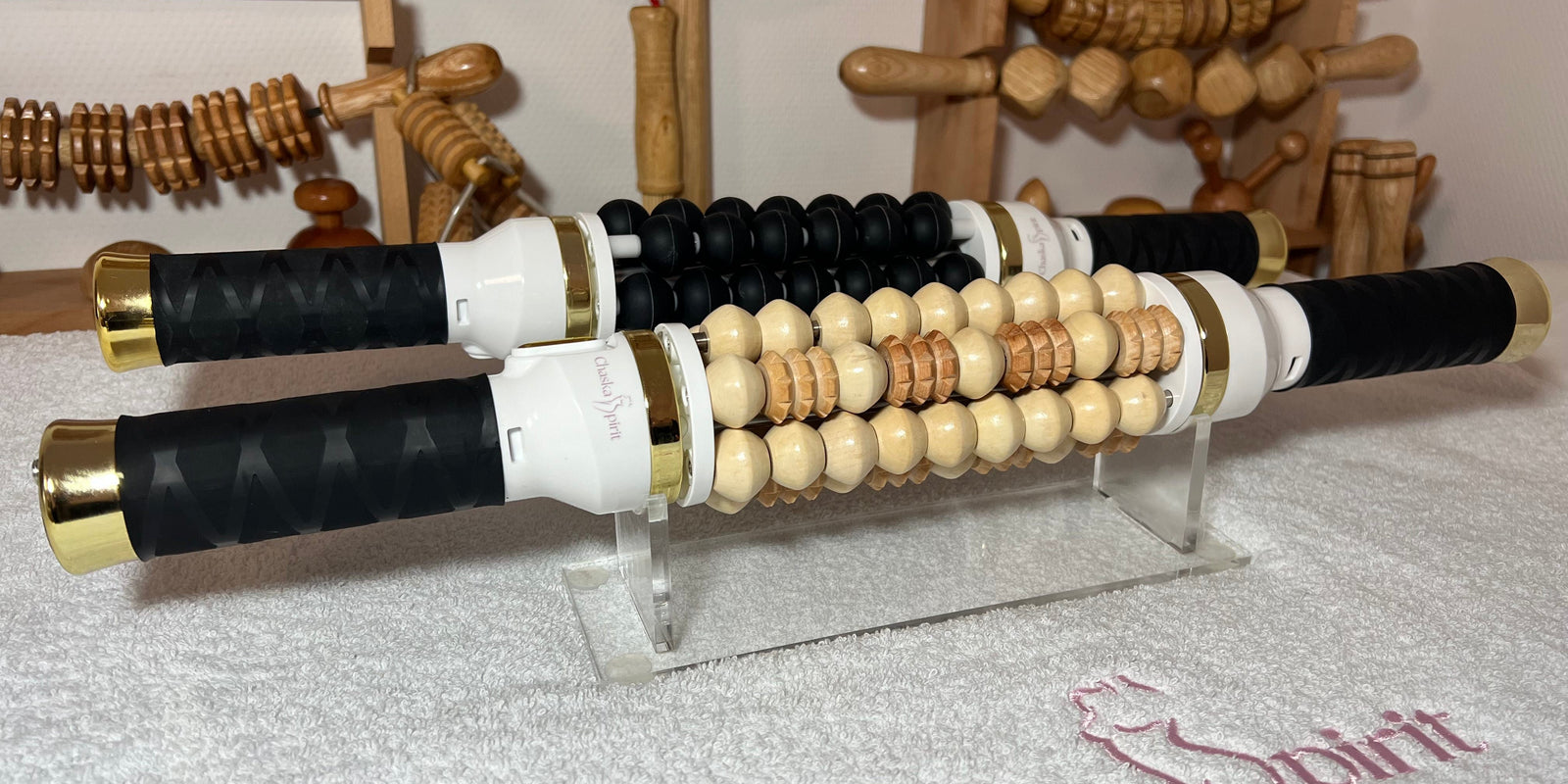 Rouleau de massage électrique en bois : l’innovation Chaska Spirit pour réduire la cellulite sans effort