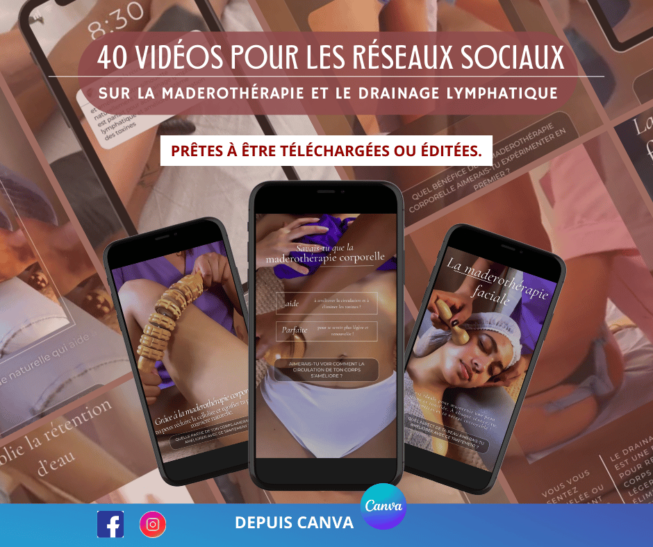 Templates Maderothérapie + Drainage lymphatique