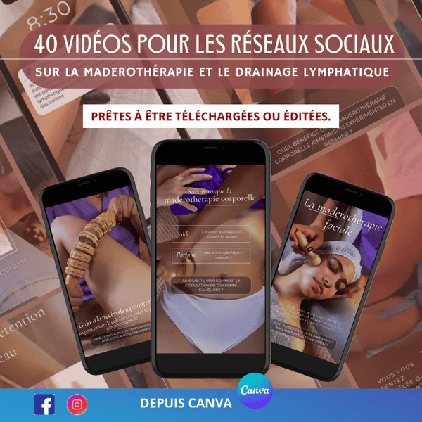 Templates Maderothérapie + Drainage lymphatique