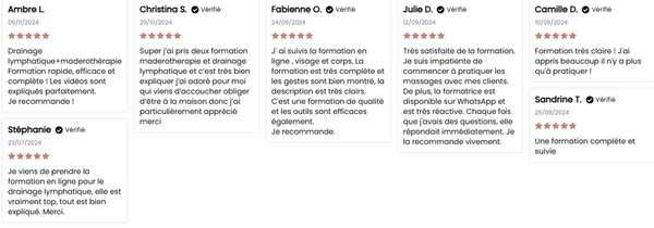 Formation en ligne  Drainage lymphatique colombien corps