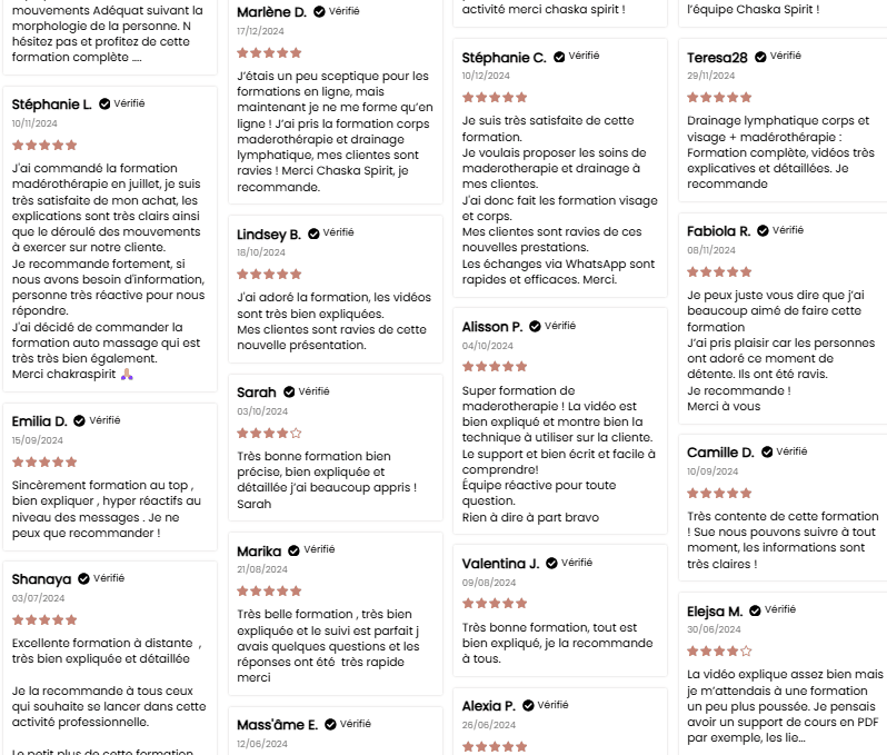 Formation en ligne d’automassage en madérothérapie