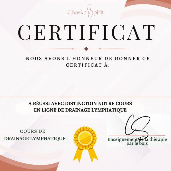 Formation en ligne  Drainage lymphatique colombien corps