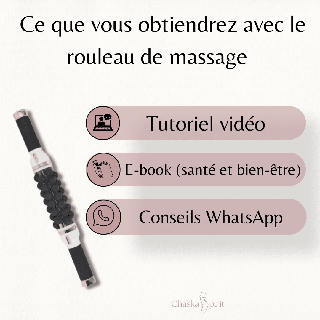Rouleau électrique professionnel pour massage