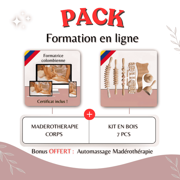Pack Formation Madérothérapie Corps + Kit