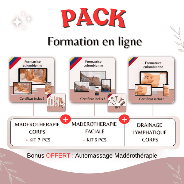 Pack Formations + Ustensiles Madérothérapie