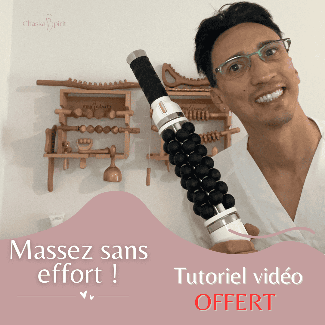 Rouleau électrique professionnel pour massage