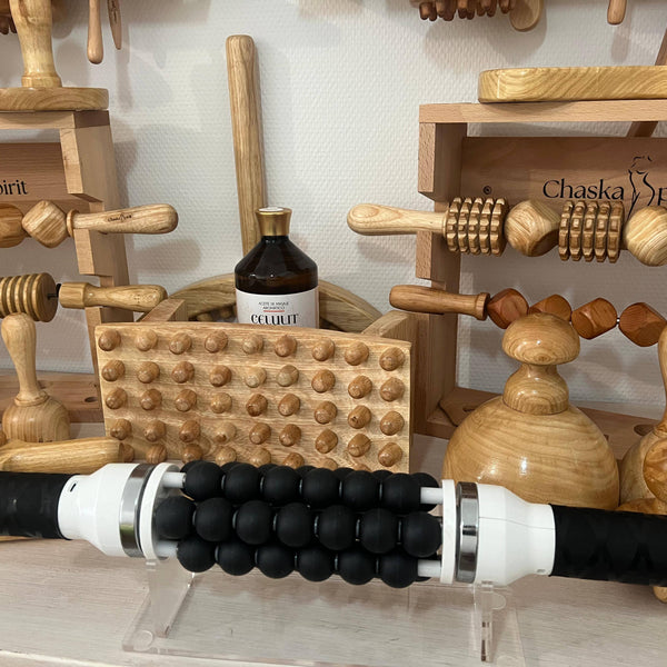 Support pour rouleau de massage électrique