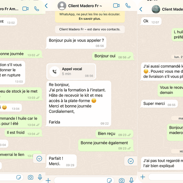 Avis des clientes de la formation Chaska Spirit