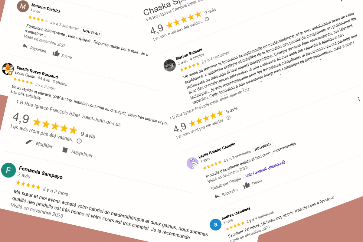 Avis Google sur Chaska Spirit