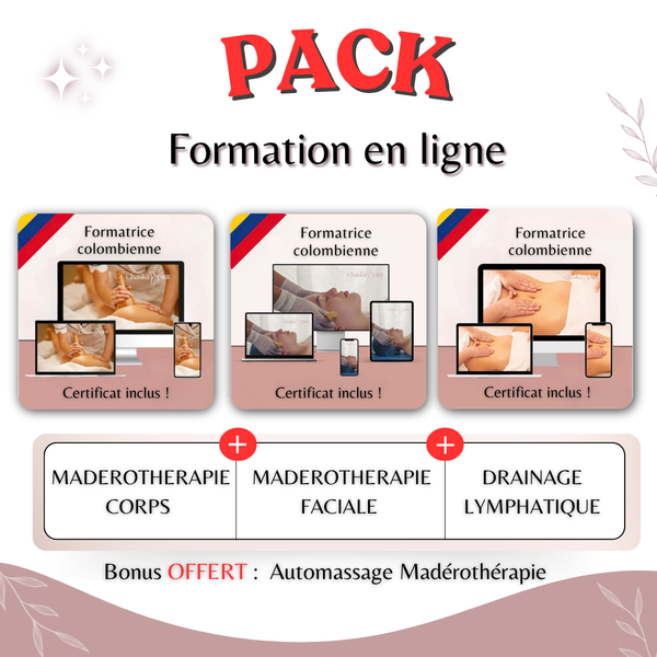 Pack Formation madérothérapie + Drainage Lymphatique