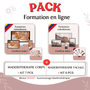 Pack Formations Madérothérapie Corps + Faciale +Kits