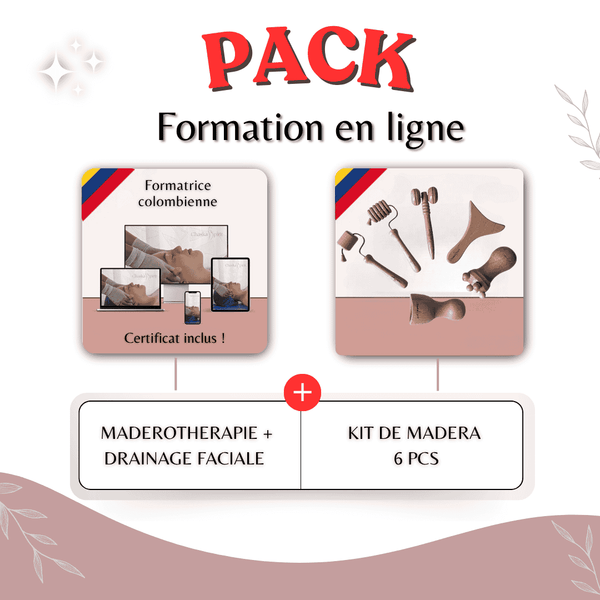 Pack Formation Madérothérapie Faciale + Kit